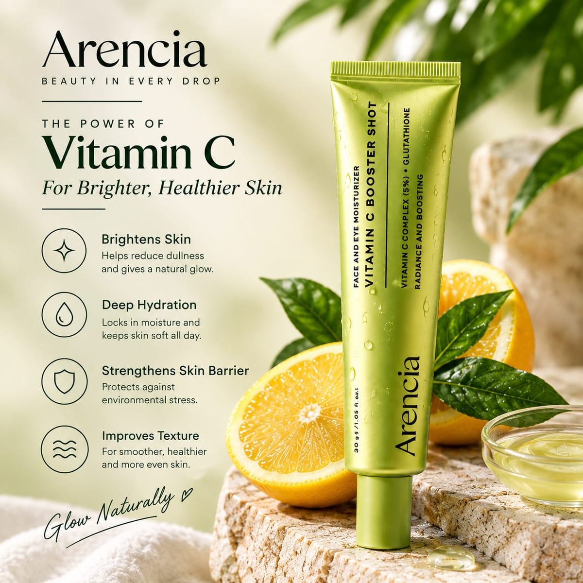 Arencia Vitamin C Face & Eye Cream